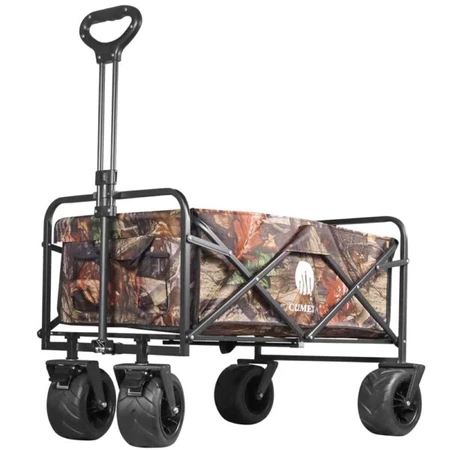 עגלת קמפינג מחוזקת מבית CLIMEX גלגלים רחבים דגם:CL-360