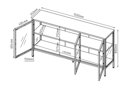 ויטרינה מעוצבת דגם: ESSENCE