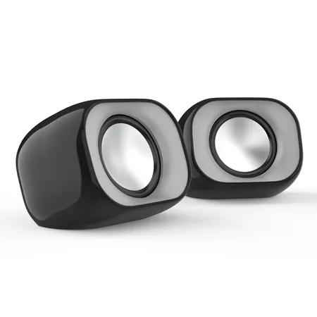 זוג רמקולים סטלייטים מעוצבים למחשב של HP דגם: DHS-2111