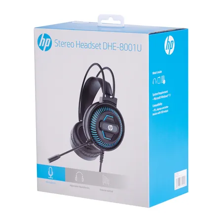 אוזניות HP סטריאו Over-Ear DHE-8001U